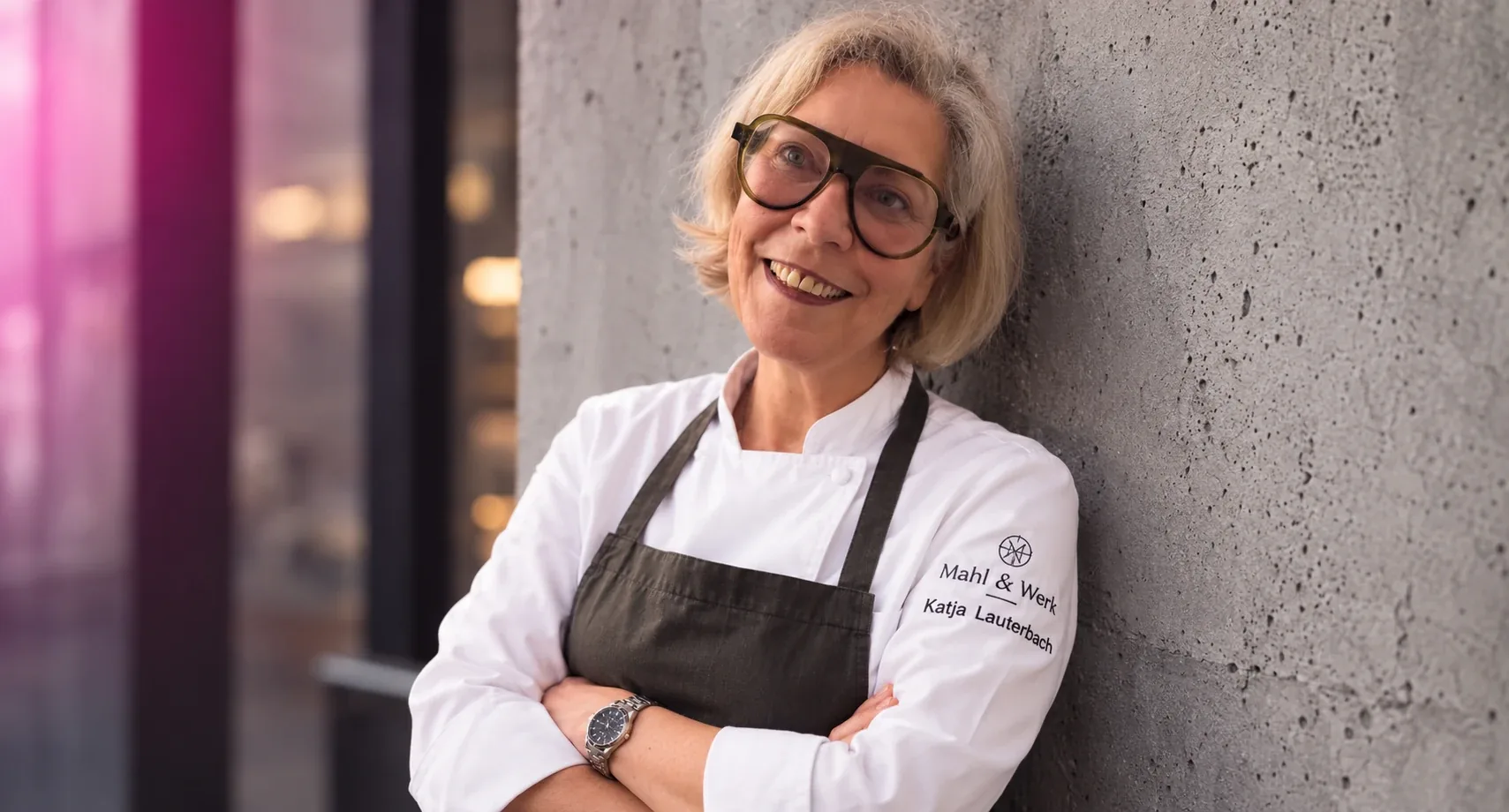Katja Lauterbach, Gastgeberin im MAHLUNDWERK in Kreuzau
